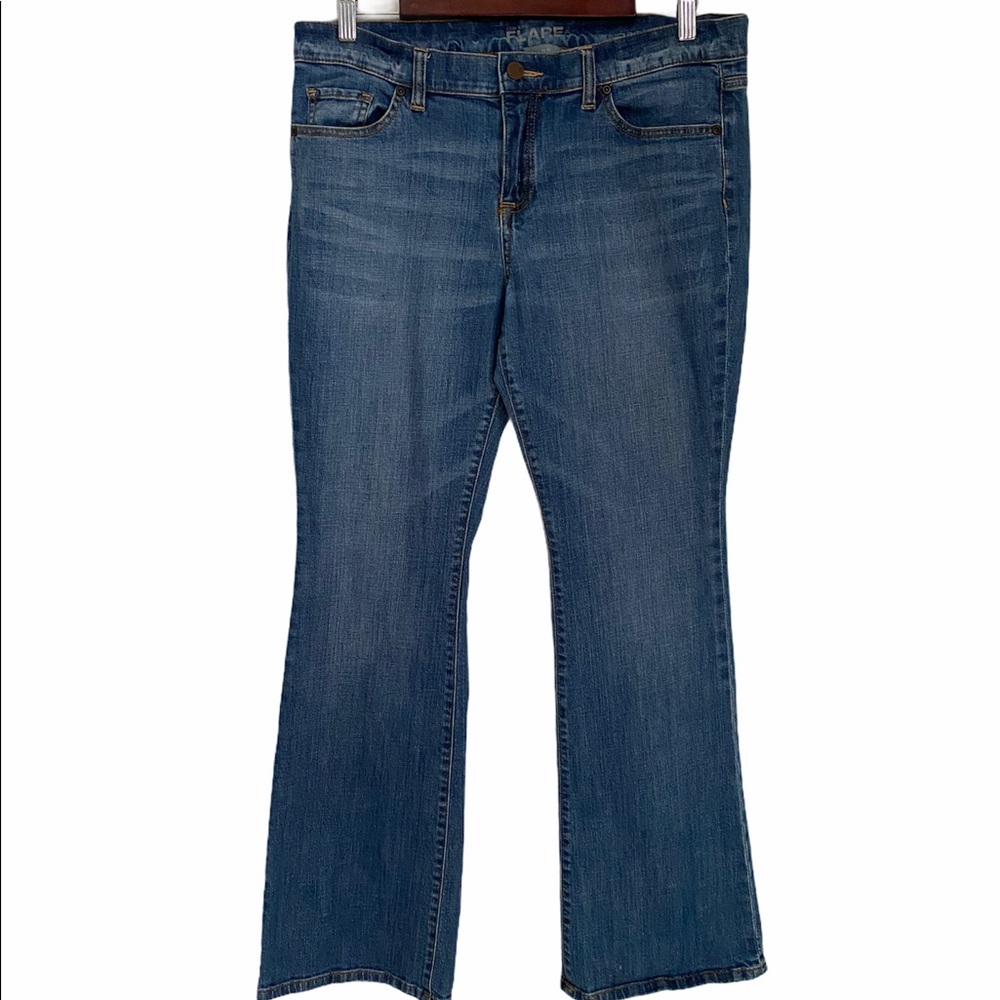 NEW YORK & CO LOW RISE FLARE JEANS